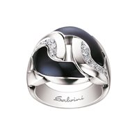 Ring Salvini Woman Cruise in White Gold Onice 20024652 - 20024652
